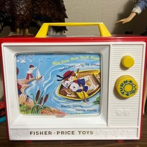 Fisher price music box TV